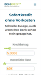Mobile Screenshot of 10734.bon-kredit.de